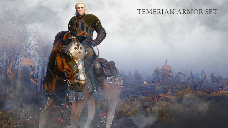 The Witcher 3: Temerian Armor Set DLC / Темерский набор брони