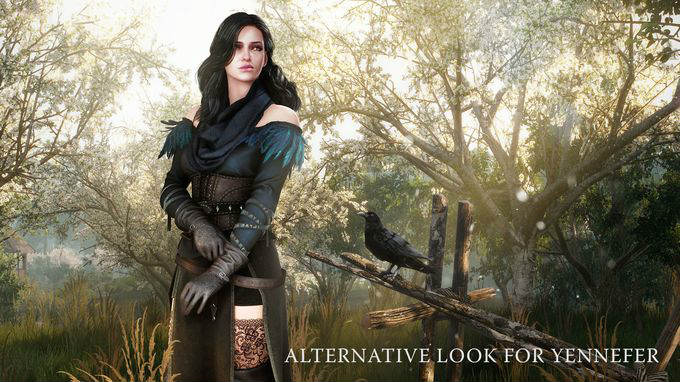 The Witcher 3: Alternative Look for Yennefer DLC / Альтернативный образ Йеннифэр