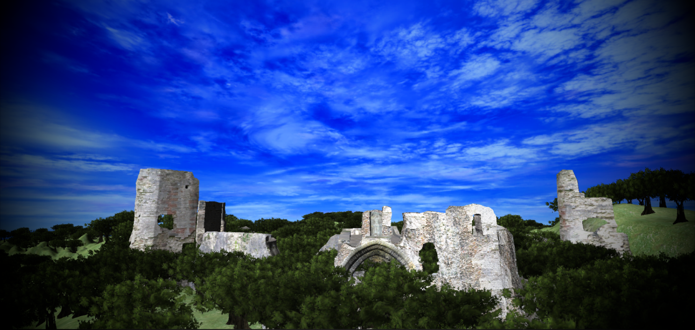 Руины замка - Castle Ruins
